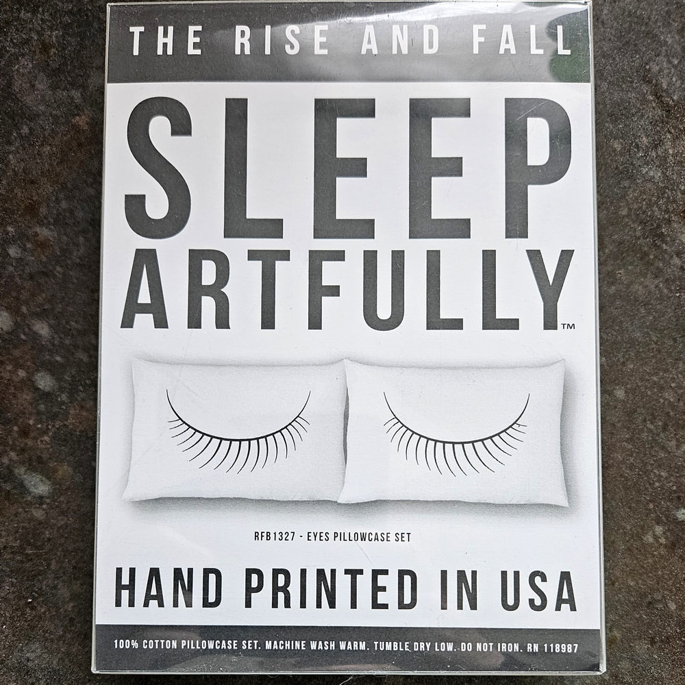 The Rise and Fall Sleep Artfully Pillowcase Set